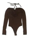 Superdown Bodysuit In Brown