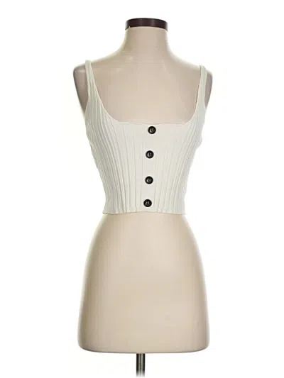 Pre-owned Superdown Bodysuit In Ivory