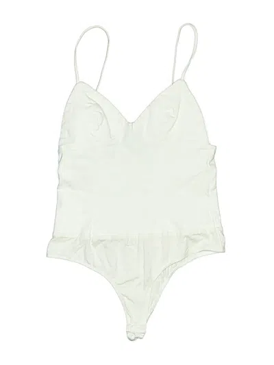 Pre-owned Superdown Bodysuit In Ivory