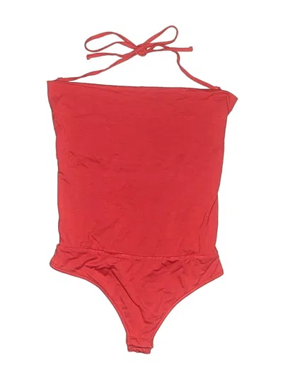 Pre-owned Superdown Bodysuit In Red