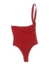 Superdown Bodysuit In Red