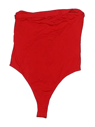 Pre-owned Superdown Bodysuit In Red