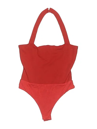 Pre-owned Superdown Bodysuit In Red