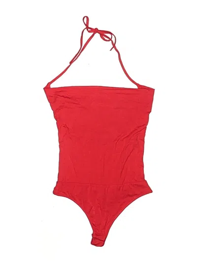 Pre-owned Superdown Bodysuit In Red
