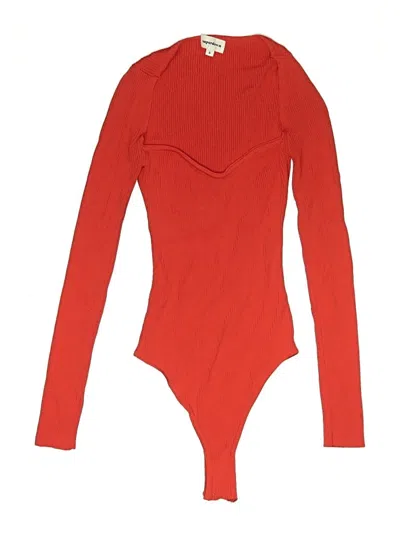 Pre-owned Superdown Bodysuit In Red