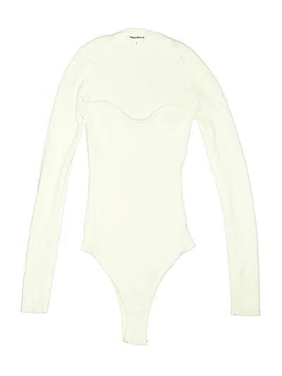 Pre-owned Superdown Bodysuit In White