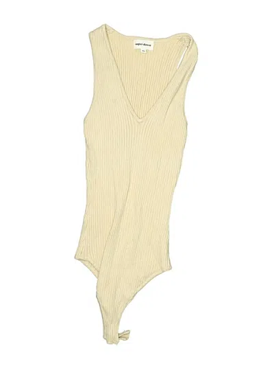 Pre-owned Superdown Bodysuit In Yellow
