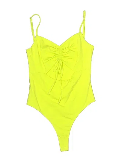 Pre-owned Superdown Bodysuit In Yellow