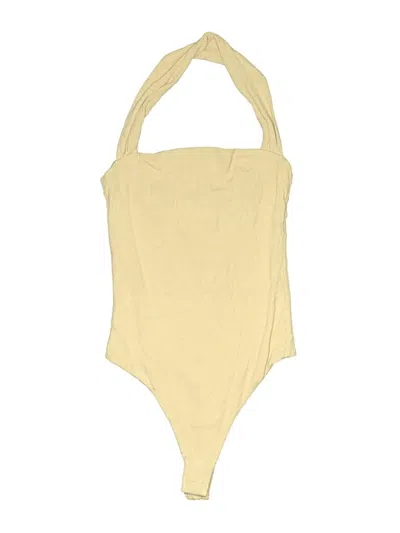 Pre-owned Superdown Bodysuit In Yellow