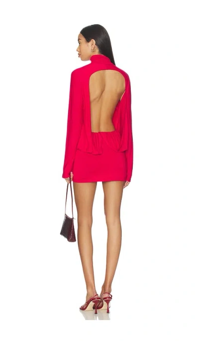 Superdown Braulia Mini Dress In Red