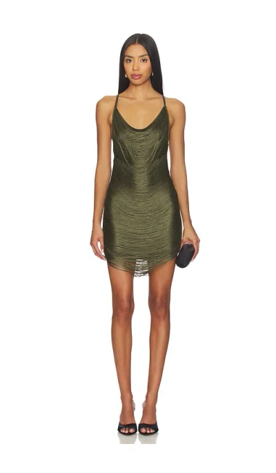 Superdown Bronya Mini Dress In Animal Print