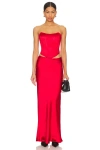 Superdown Calla Skirt Set In Red