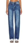 Shop Superdown Camille Jean In Blue Wash