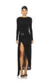 Superdown Camryn Maxi Dress In 블랙