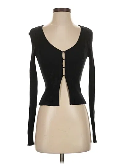 Pre-owned Superdown Cardigan Sweater In Black