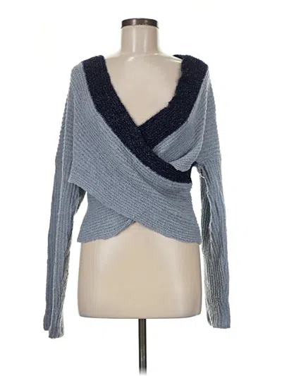 Pre-owned Superdown Cardigan Sweater In Blue