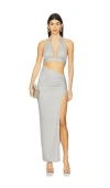 Superdown Carli Gown In 银色