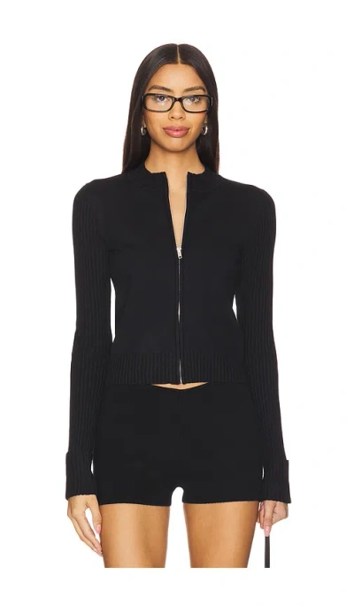 SUPERDOWN CARLINNE ZIP UP SWEATER