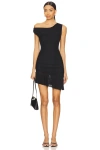 Superdown Carmena Mini Dress In Black