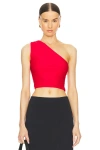 Superdown Cassandra Crop Top In Red