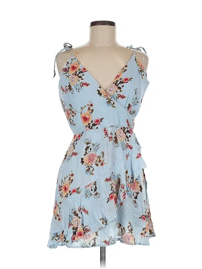 Pre-owned Superdown Casual Dress In Blue