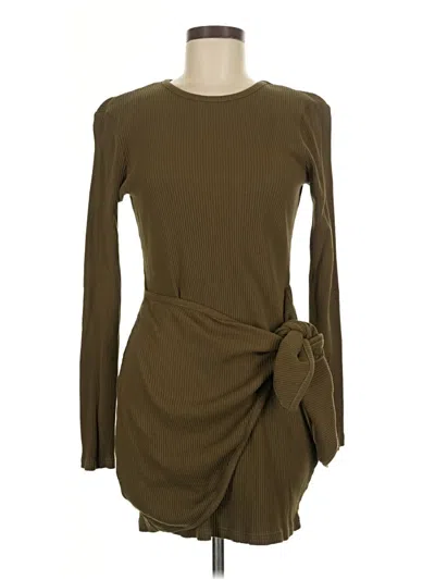 Pre-owned Superdown Casual Dress In Brown