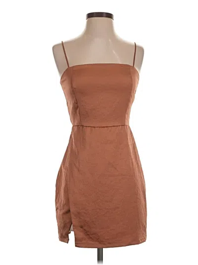 Pre-owned Superdown Casual Dress In Brown