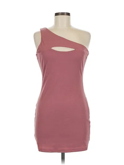Pre-owned Superdown Casual Dress In Burgundy
