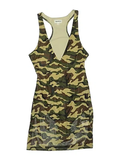 Pre-owned Superdown Casual Dress In Green