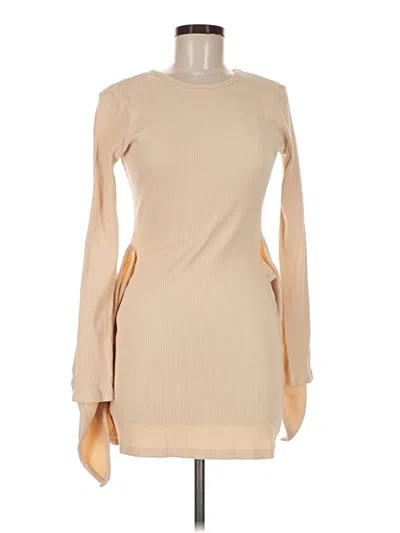 Pre-owned Superdown Casual Dress In Tan