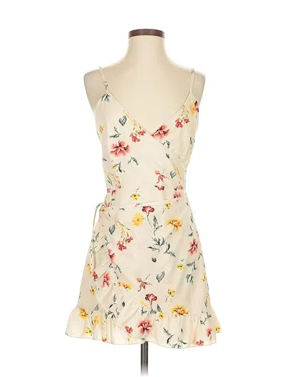 Pre-owned Superdown Casual Dress In White