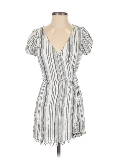 Pre-owned Superdown Casual Dress In White