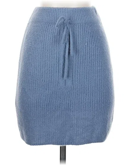 Pre-owned Superdown Casual Skirt In Blue