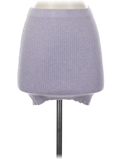 Pre-owned Superdown Casual Skirt In Purple