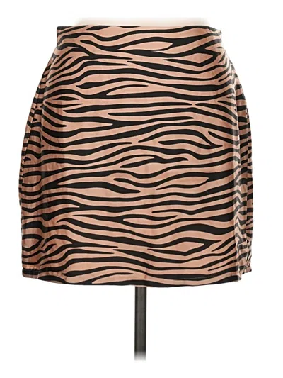 Pre-owned Superdown Casual Skirt In Tan