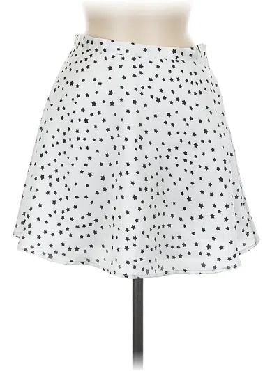 Pre-owned Superdown Casual Skirt In White