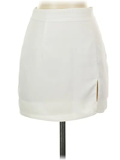 Pre-owned Superdown Casual Skirt In White