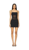 Superdown Celeste Mini Dress In 黑色
