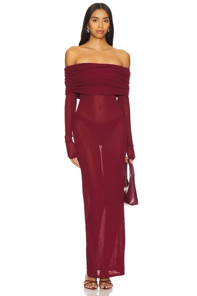 SUPERDOWN CHANTAL SHEER GOWN