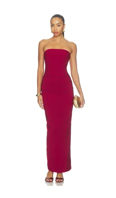Superdown Chastine Maxi Dress In Purple