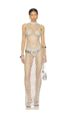 Superdown Chenoa Knit Maxi In White