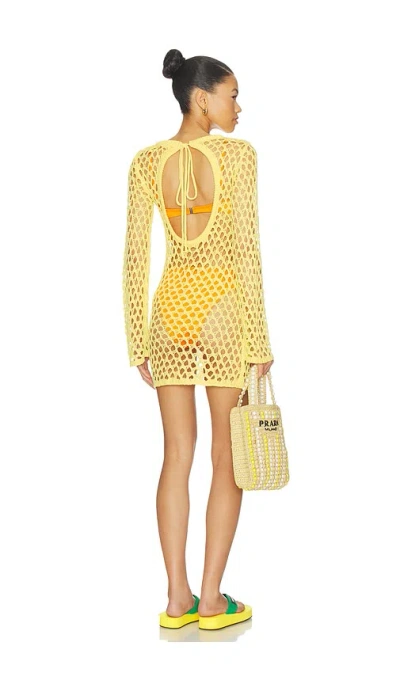 Superdown Kleid Chessa In Yellow