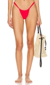 Superdown Chiara Bikini Bottom In Red