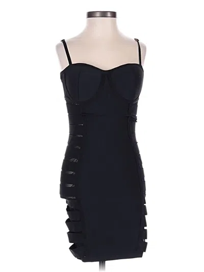 Pre-owned Superdown Cocktail Dress In Black