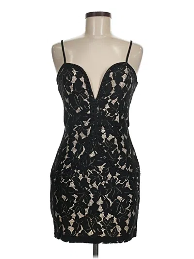 Pre-owned Superdown Cocktail Dress In Black