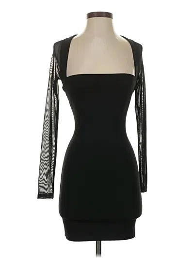 Pre-owned Superdown Cocktail Dress In Black