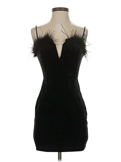 Pre-owned Superdown Cocktail Dress In Black