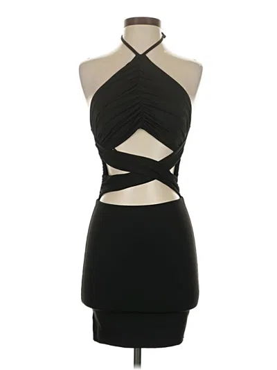 Pre-owned Superdown Cocktail Dress In Black
