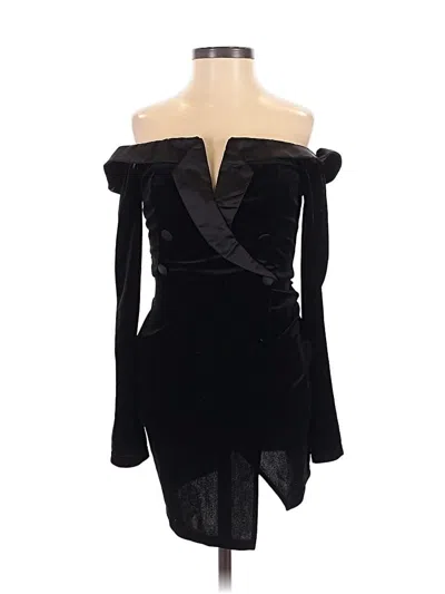 Pre-owned Superdown Cocktail Dress In Black