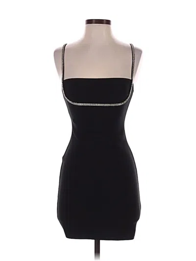 Pre-owned Superdown Cocktail Dress In Black